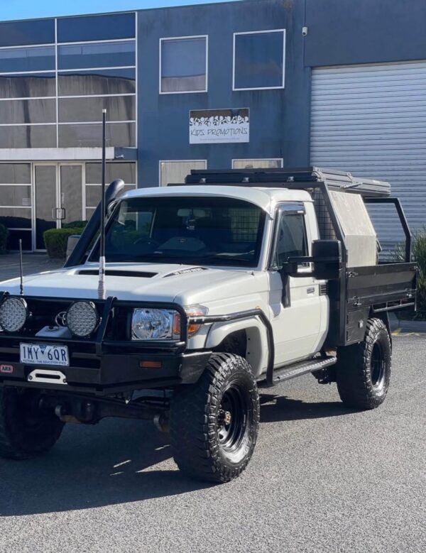 39ABBB3F-33C4-46F0-A89C-05C0036FEA1C Toyota LandCruiser 79 Series Sunvisor (Custom Fit)