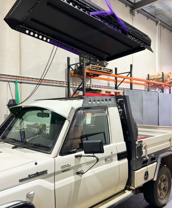 Toyota LandCruiser 70 Series Sunvisor – Heavy Duty Steel