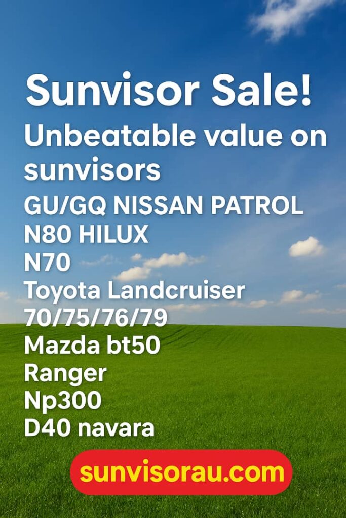 Tinted Sun Visor for Car Australia Drivers Love Driving