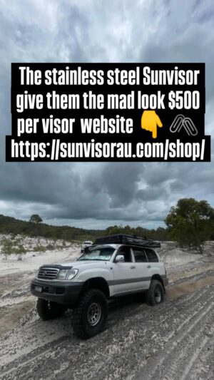 Toyota Land Cruiser 100/105 series, Sunvisor