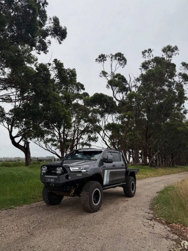 Toyota Hilux N80 series sunvisor.