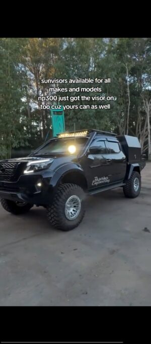 Sunvisor Nissan Navara NP300 – Ultimate 2-Piece Kit |Ausssie Sunvisor Nissan Navara NP300 – Ultimate 2-Piece Kit |Ausssie