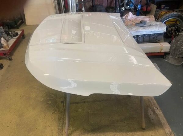 Colorado 2018 bonnet with 79 scoop ready to go painted GAZ summit white