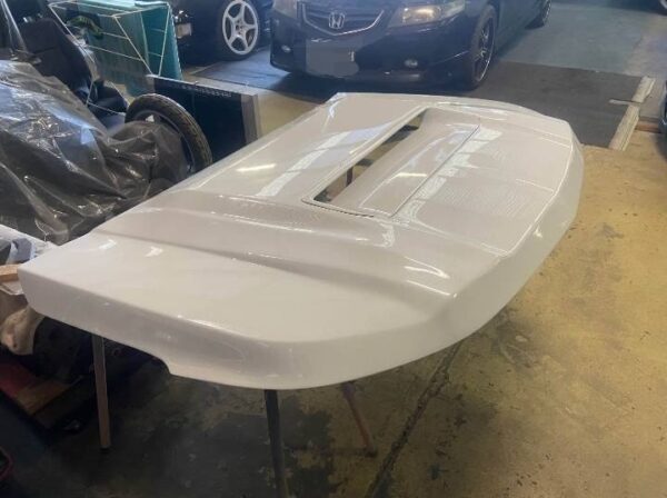 Colorado 2018 bonnet with 79 scoop ready to go painted GAZ summit white