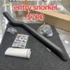 N80 short entry snorkel