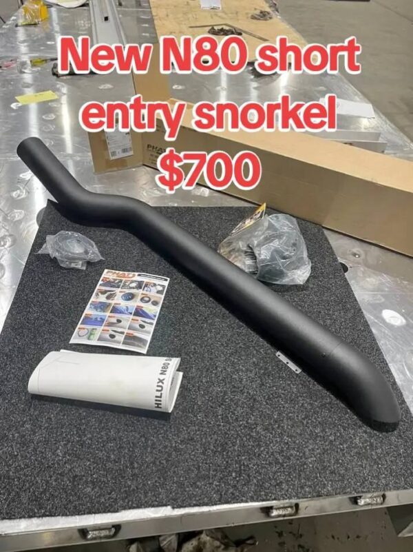 N80 short entry snorkel